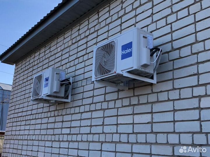 Установка кондиционера продажа готовой трассы