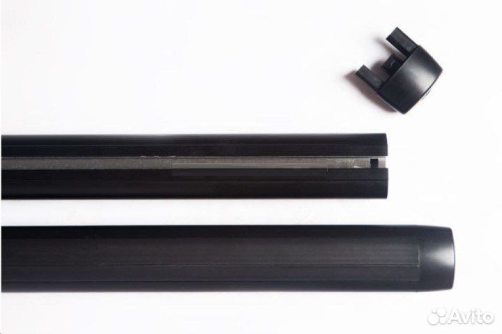 Багажник на рейлинги Ed Аэро черный