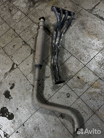 Прямоточный выхлоп на 51 трубе для LADA vesta