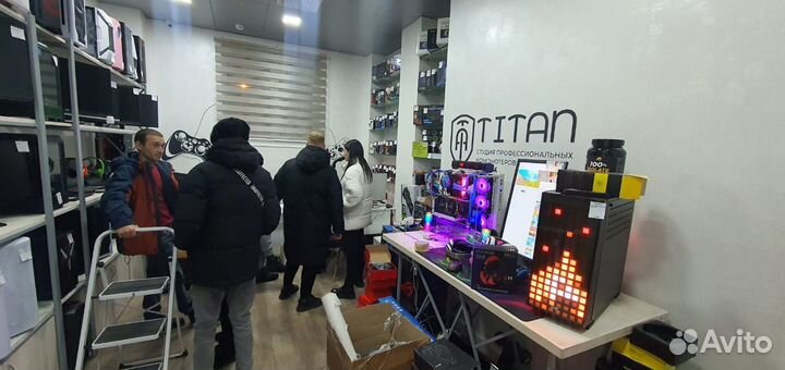 Игровой мощный пк Ryzen 7 7700/32Gb/RTX 4070 12Gb