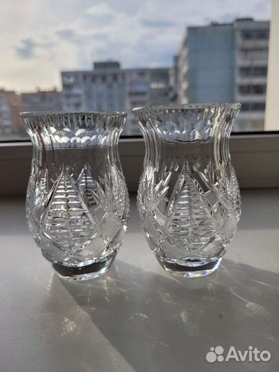 Хрустальные вазочки