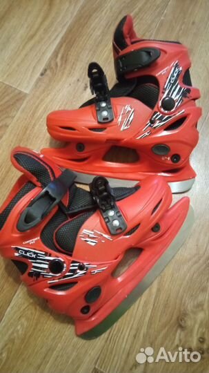 Коньки детские раздвижные