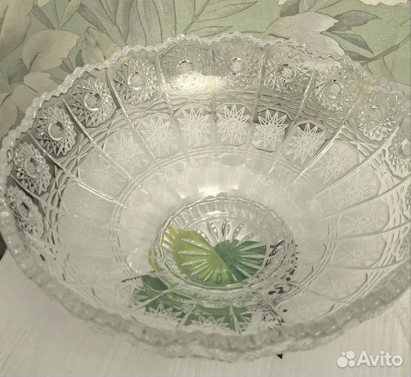 Хрустальный салатник