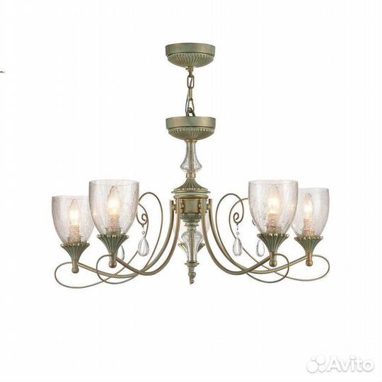 Люстра подвесная в спальню классика