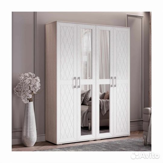 Шкаф для белья (платяной) 1,6м Британика (2шт.)