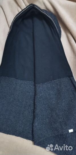 Шапка капюшон 100 шерсть