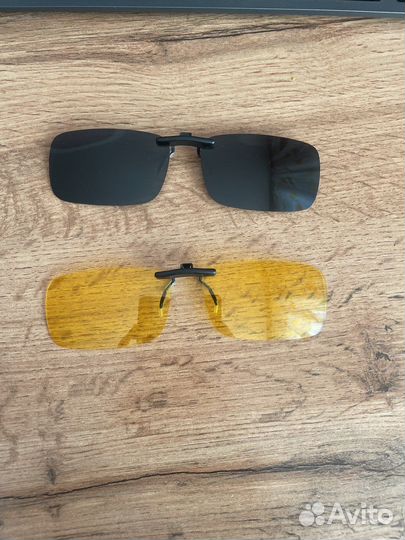 Очки, клипоны, накладки на очки