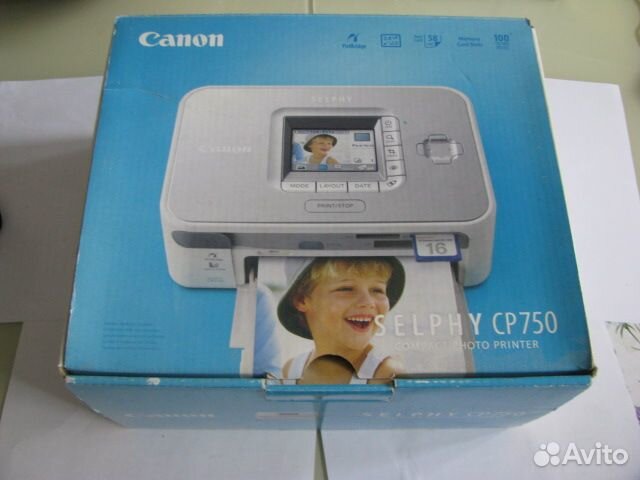 Принтер для фотопечати canon CP750/CP740