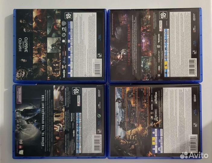 Игры для приставок ps4