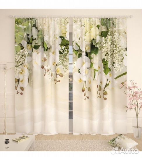 Шторы фотошторы тюль вуаль скатерти