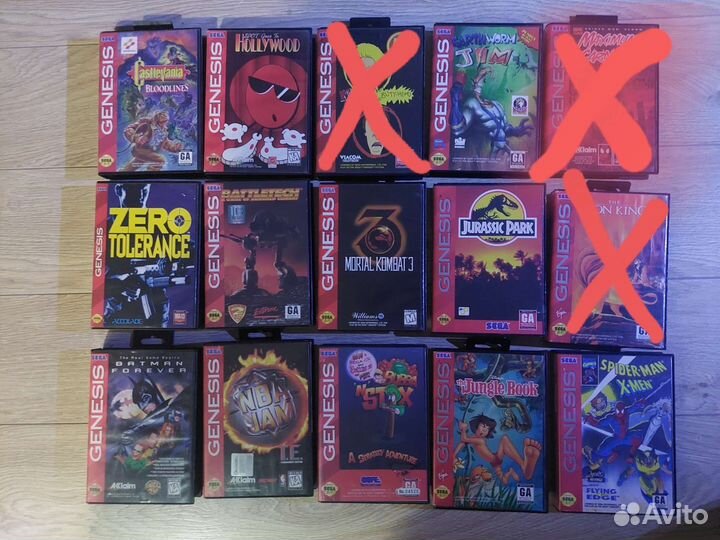 Игры для Sega Genesis - часть 1