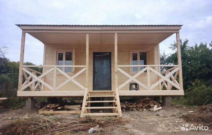 Дачный домик 6х6