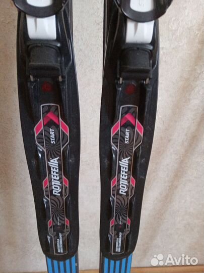 Лыжи беговые детские 160 с ботинками 36-37 размера