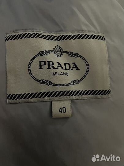 Пуховик женский prada