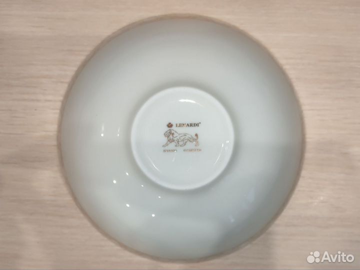 Набор из 6 салатников 18см. Костяной фарфор