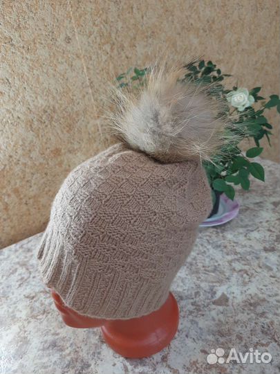 Кашемировая шапка