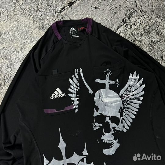 Готическое Джерси Adidas (Affliction, y2k type)