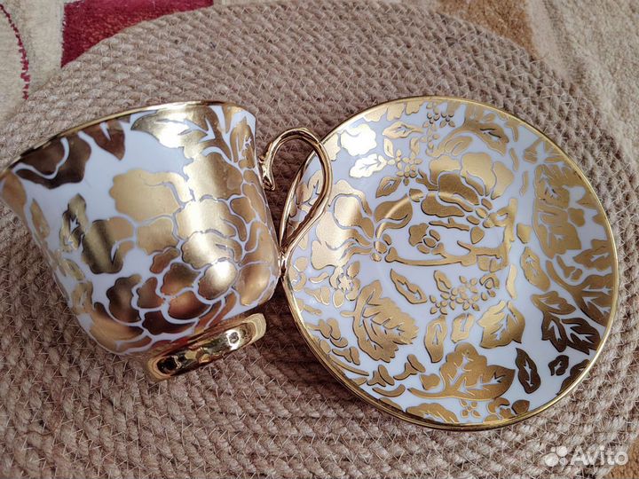 Чайная чашка с блюдцем