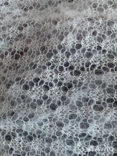 Пуховый платок ручной работы