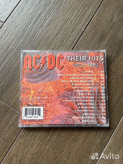 AC/DC their hits 1975 - 1995