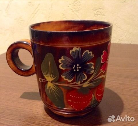 Деревянные чашки, ручная работа