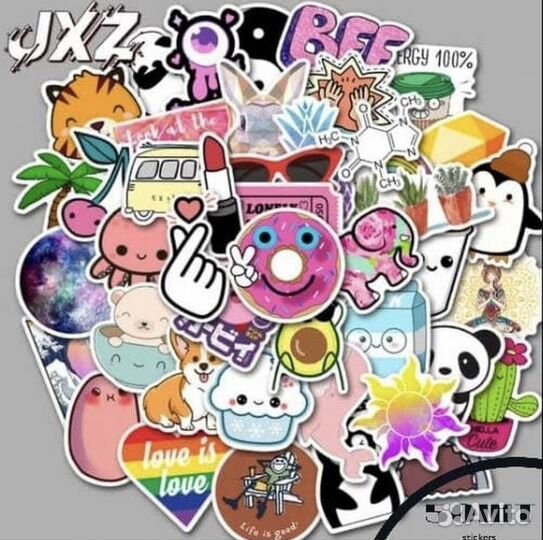 Наклейки стикеры