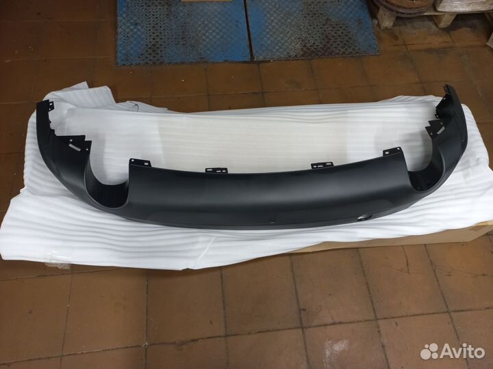 Накладка юбка заднего бампера Mazda cx5 kf 2021-20