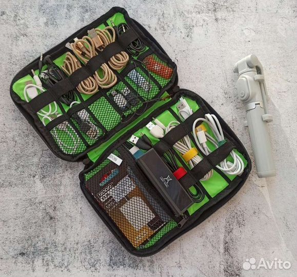 Новая сумка для хранения наушников и зарядников