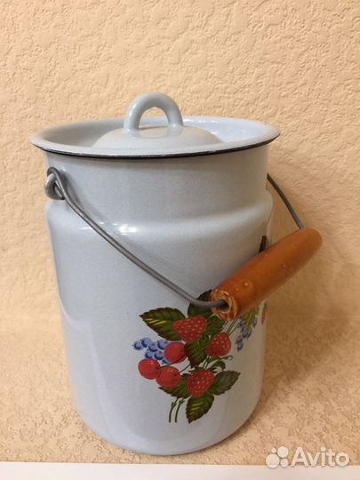 Бидон эмалированный