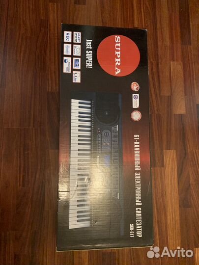Клавишный электронный синтезатор supra SKB 617