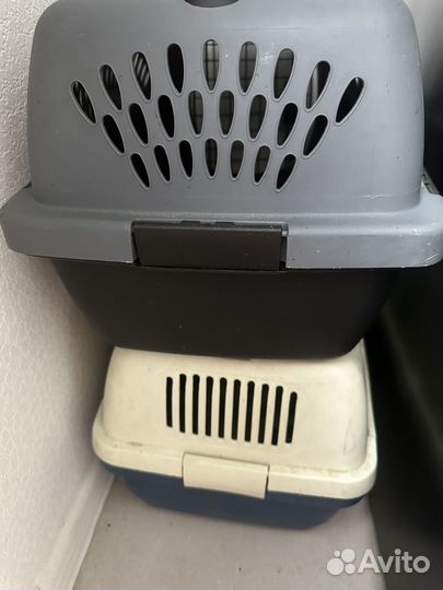 Переноска для собак бу 2 шт