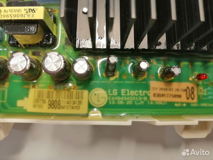 Модуль управления стиральной машины LG