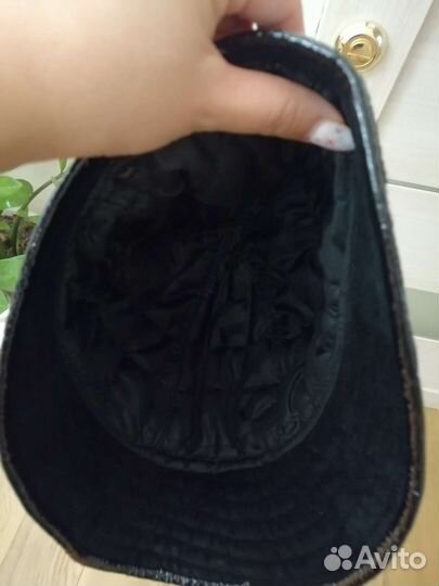 Шапка - Шляпа Замшевая очень тёплая и удобная