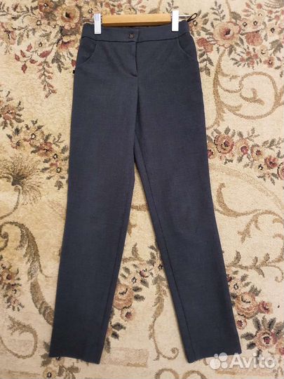 Костюм для школы, жилет и брюки, размер 134/64