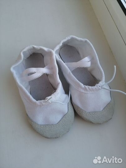 Купальник для гимнастики 86 92 и балетки 23