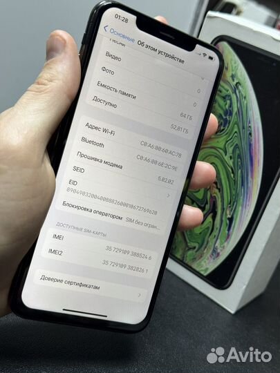 iPhone Xs Max, 64 ГБ