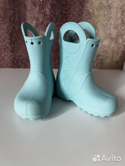 Резиновые сапоги crocs c8