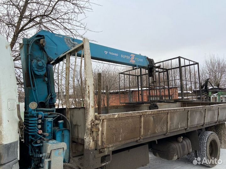 Аренда и услуги манипулятора, стрела 3 т, борт 6 т, 6 м