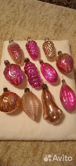 Елочные игрушки СССР