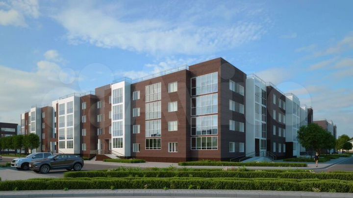 2-к. квартира, 57 м², 4/4 эт.