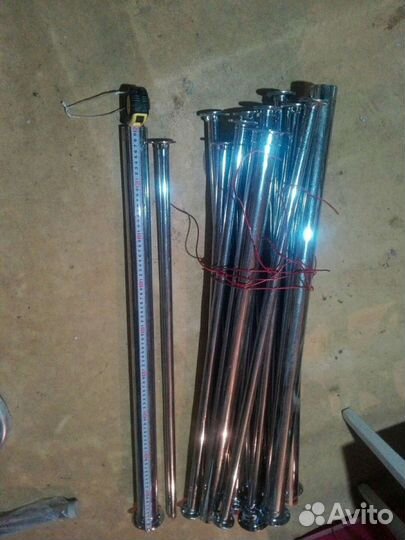 Хромированные трубы, мебельные