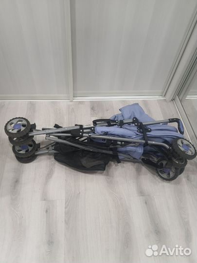 Прогулочная коляска + санки лежачее и сидячее