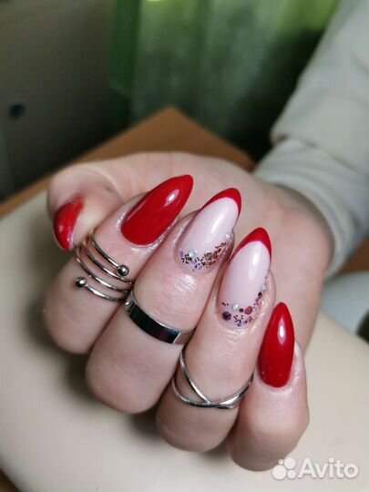 Наращивание ногтей на дому