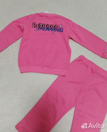 Костюм (свитшот и брюки) на девочку
