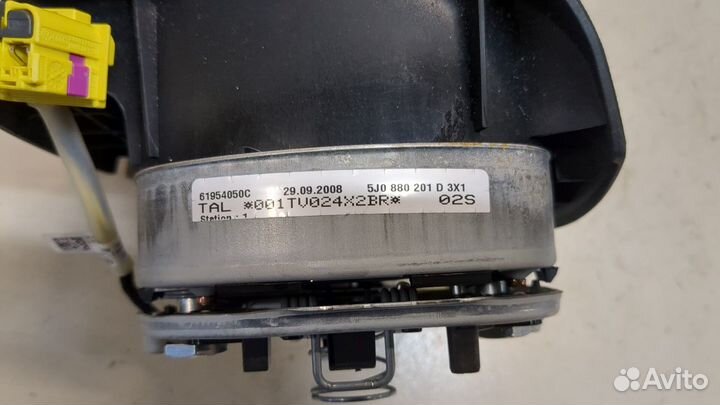 Подушка безопасности водителя Skoda Fabia, 2009