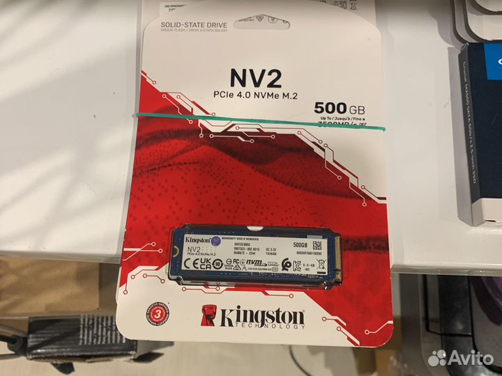 Новые SSD/HDD в упаковке с гарантией