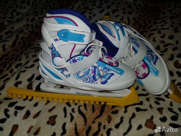 Коньки раздвижные детские