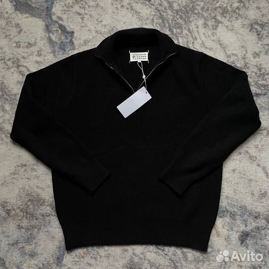 Кофта-полузамок Maison Margiela серный