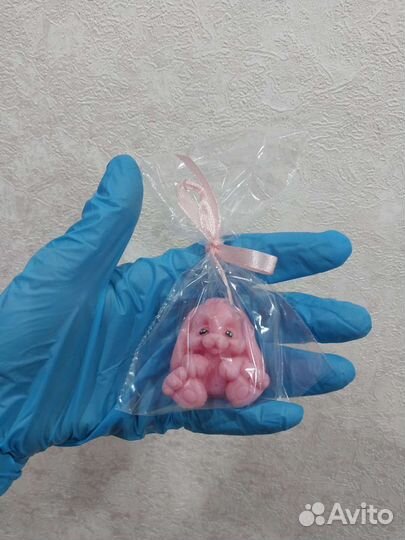 Зайки мыло ручной работы