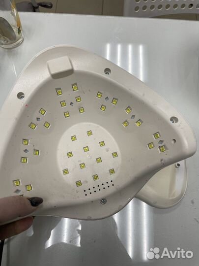 Лед лампа для маникюра ногтей Soline